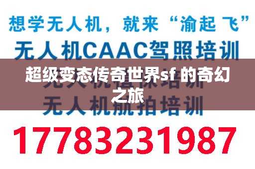 超级变态传奇世界sf 的奇幻之旅