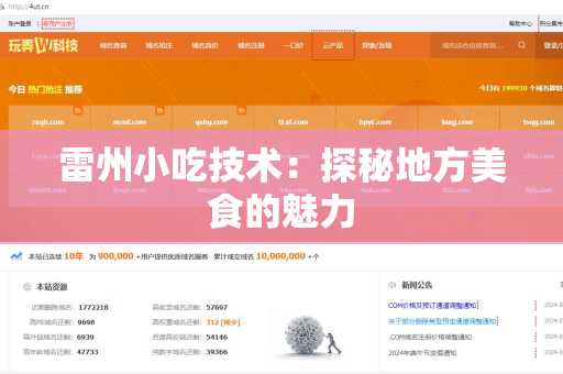 雷州小吃技术：探秘地方美食的魅力