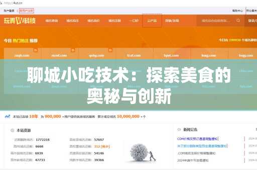 聊城小吃技术：探索美食的奥秘与创新