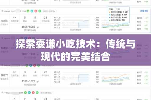 探索囊谦小吃技术：传统与现代的完美结合