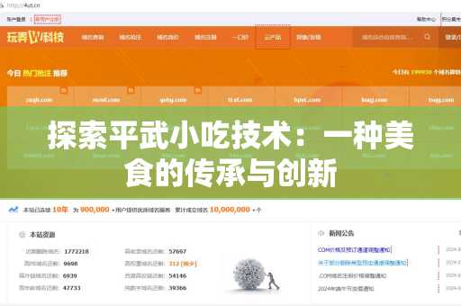 探索平武小吃技术：一种美食的传承与创新