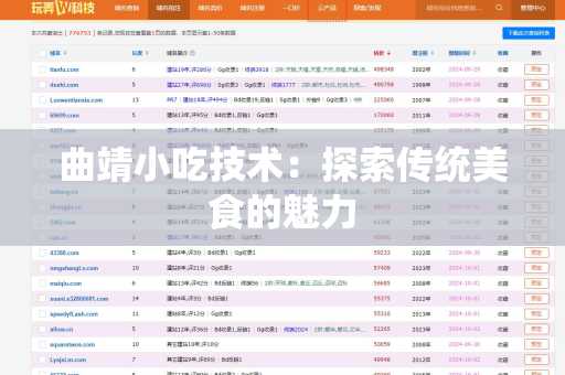 曲靖小吃技术：探索传统美食的魅力