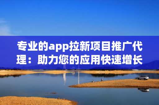 专业的app拉新项目推广代理：助力您的应用快速增长