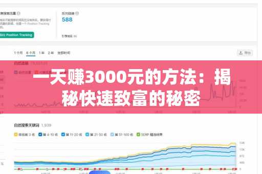 一天赚3000元的方法：揭秘快速致富的秘密