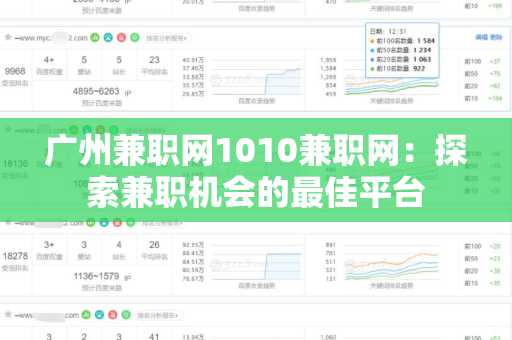 广州兼职网1010兼职网：探索兼职机会的最佳平台