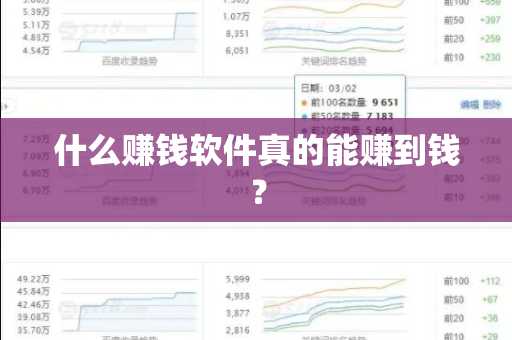 什么赚钱软件真的能赚到钱？