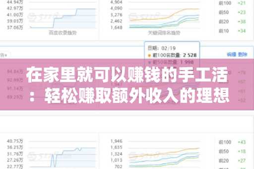 在家里就可以赚钱的手工活：轻松赚取额外收入的理想选择