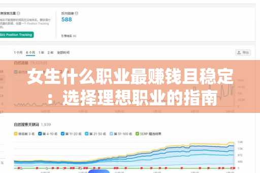 女生什么职业最赚钱且稳定：选择理想职业的指南