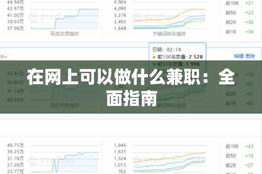 在网上可以做什么兼职：全面指南