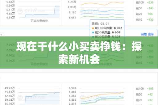 现在干什么小买卖挣钱：探索新机会