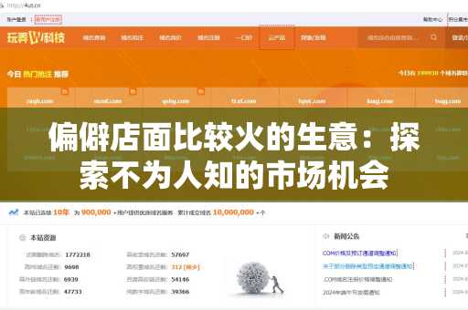 偏僻店面比较火的生意：探索不为人知的市场机会