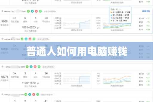 普通人如何用电脑赚钱