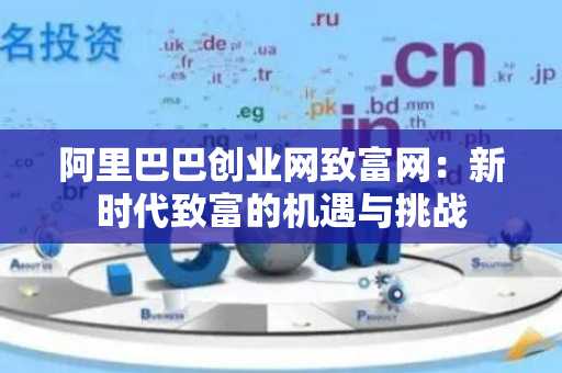 阿里巴巴创业网致富网：新时代致富的机遇与挑战