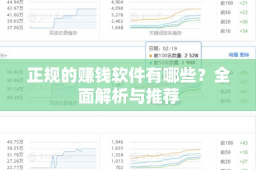 正规的赚钱软件有哪些？全面解析与推荐