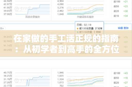在家做的手工活正规的指南：从初学者到高手的全方位解析