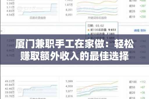 厦门兼职手工在家做：轻松赚取额外收入的最佳选择