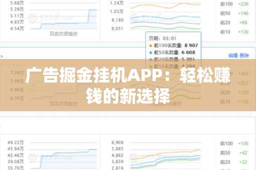 广告掘金挂机APP：轻松赚钱的新选择