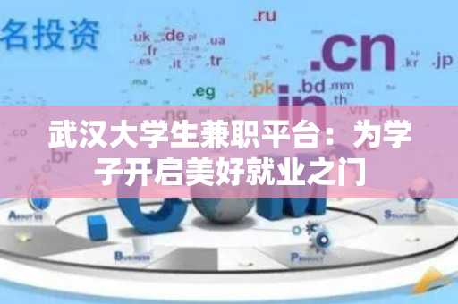 武汉大学生兼职平台：为学子开启美好就业之门
