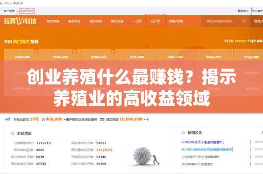 创业养殖什么最赚钱？揭示养殖业的高收益领域