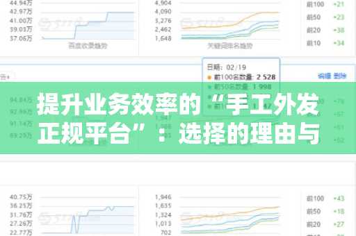 提升业务效率的“手工外发正规平台”：选择的理由与优势