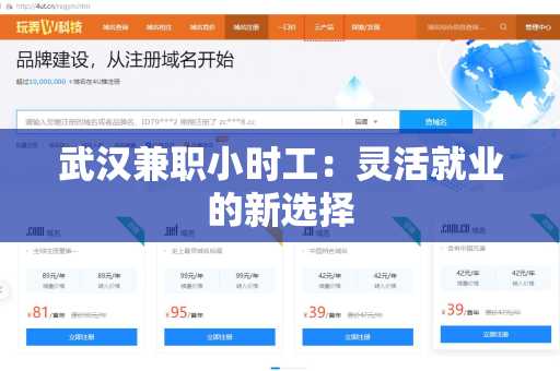 武汉兼职小时工：灵活就业的新选择