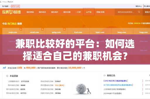 兼职比较好的平台：如何选择适合自己的兼职机会？