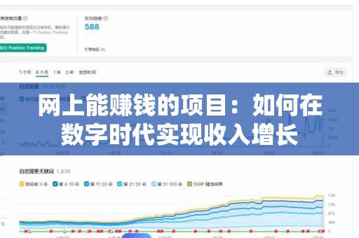 网上能赚钱的项目：如何在数字时代实现收入增长